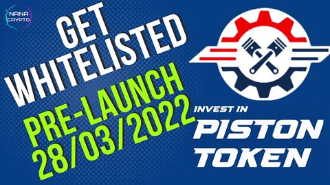 Piston Token | Get Whitelisted ASAP | My Diamond Team V2 Future