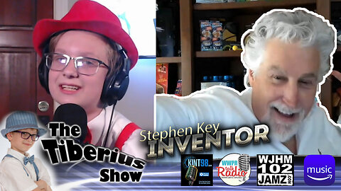 Stephen Key Gives YOU The Keys To Invention On The Tiberius Show Kid Podcaster Podcast