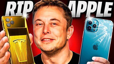 Tesla's Insane New Phone Is A Game Changer! (RIP iPhone 14)#ElonMusk #MuskElon #Musk