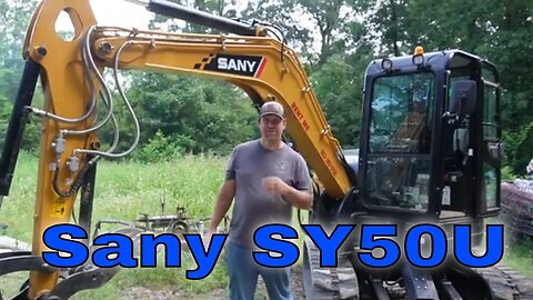 Sany SY50U Walk Around