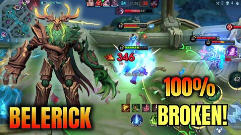 100% BROKEN! HERO TOO OP!! Mythic Ranked Belerick