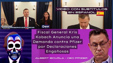 Fiscal General Kris Kobach Anuncia una Demanda contra Pfizer por Declaraciones Engañosas