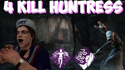 HUNTRESS IS OP | DEAD BY DAYLIGHT