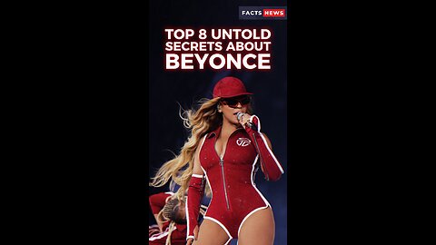 TOP 8 UNTOLD SECRETS ABOUT BEYONCE #factsnews #shorts