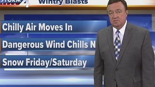 Dangerous Wind Chills Follow Cold Weather