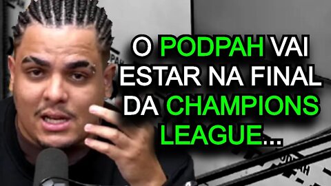 PODPAH NA FINAL DA CHAMPIONS LEAGUE (Podpah) FlowPah Cortes