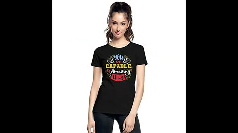 You are capable to amazing thing - The best personalized clothing - AMFMA - Create your own