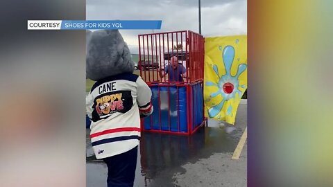 Lethbridge Mayor Blaine Hyggen Gets Dunked For A Good Cause - August 29, 2022 - Micah Quinn