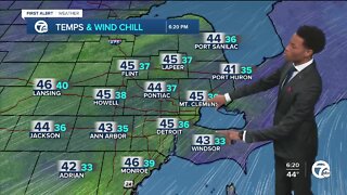 Staying mild with rain on the way