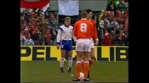 1992 UEFA Euro Qualifiers - Netherlands v. Finland