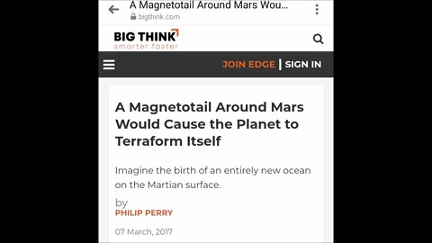 New Plan For Mars To Terraform Itself Paranormal News