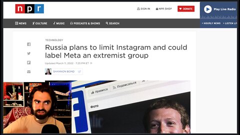 META, Facebook & Instagram Labeled Terrorist Groups, Extremist Organizations By Russian Authorities!