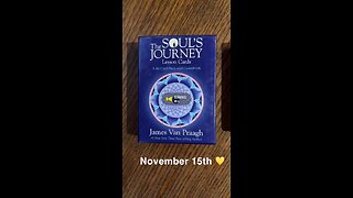 November 15th oracle card: balance