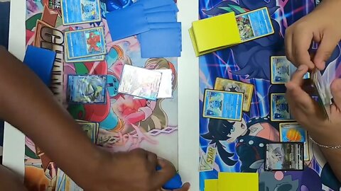 Inteleon VMAX vs Arceus VStar/Inteleon/Radiant Charizard at @PocketSloths | Pokemon TCG