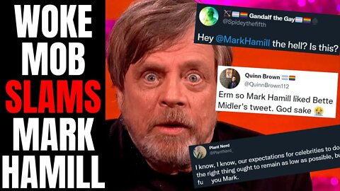 Mark Hamill Gets SLAMMED By Woke Mob Over Tweet | They Finally TURN On The Star Wars Star