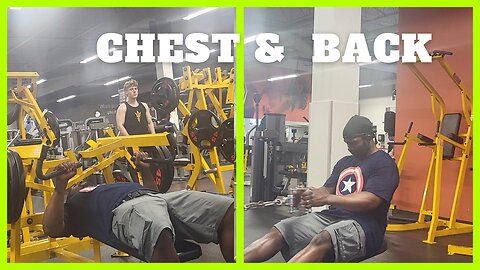 Train like a Pro: Chest and Back Workout for mass and Definition!