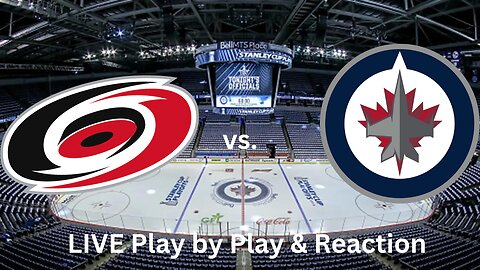 Carolina Hurricanes vs. Winnipeg Jets LIVE Play by Play & Reaction