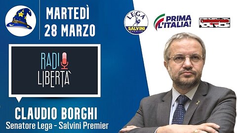 🔴 35ª Puntata della rubrica "Scuola di Magia" di Claudio Borghi su Radio Libertà (28/03/2023).