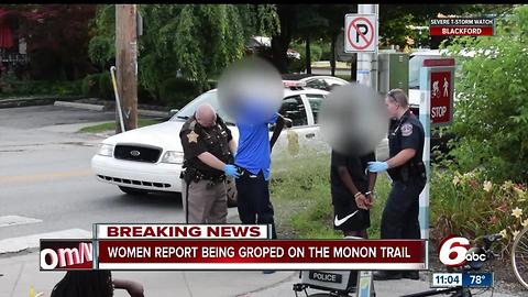 Two juveniles arrested for alleged assault on Monon Trail