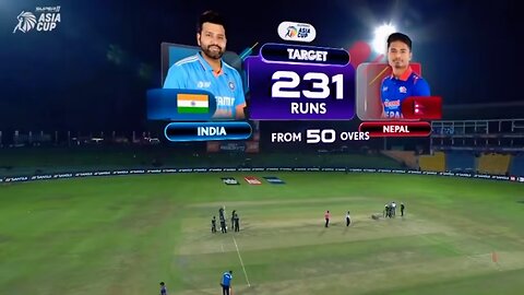 India Vs Nepal second innings aisa cup