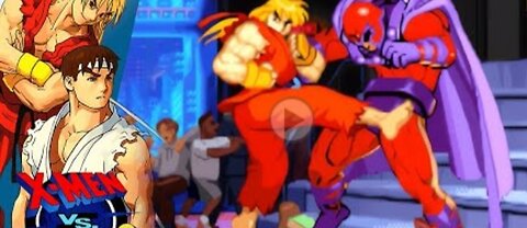 X-Men vs. Street Fighter - Ryu & Ken (Arcade - 1996)