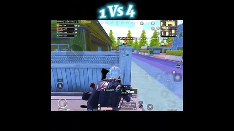 Fastest 1 Vs 4 #shortsvideo #pubgmobile #pubg#short #youtubeshort