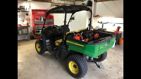 John Deere gator 560 oil change