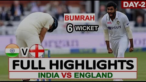 India Vs England 2nd Test Match 2024 | Day 2 Full Highlights