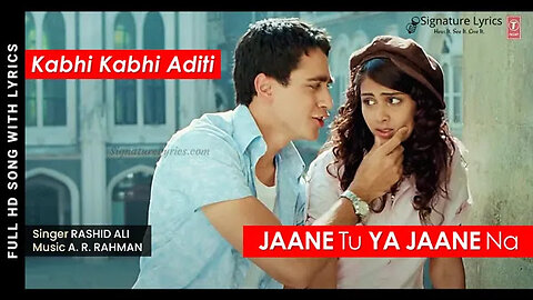 kabhi kabhi aaditi zindgi full video song