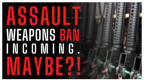 ASSAULT WEAPONS BAN passed the HOUSE in July and was sent to the SENATE for a VOTE! Will it PASS?