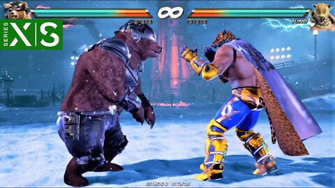 Kuma vs King (Hardest AI) - Tekken 7 Arcade