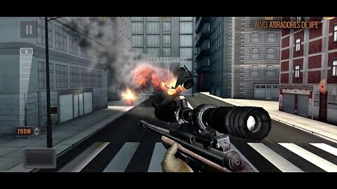 GUIGAMES - Sniper 3D Assassin - KERTZVILLE - Missão 4 - Perseguição de Jipe