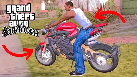 Secret Yamaha R2 Bike Location in GTA San Andreas (Cheat Code)