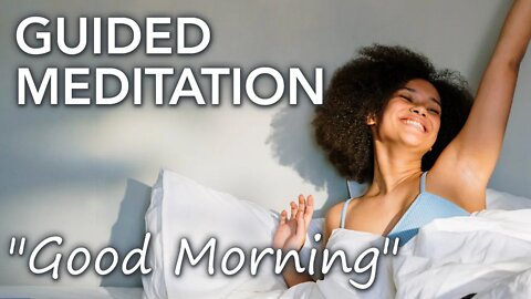 Good morning! A guided meditation to set you up for the day. Release negative thoughts