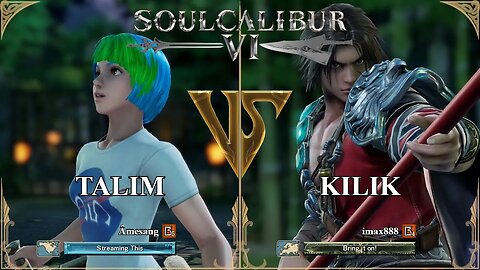 SoulCalibur VI — Amesang (Talim) VS imax888 (Kilik) | Xbox Series X Ranked