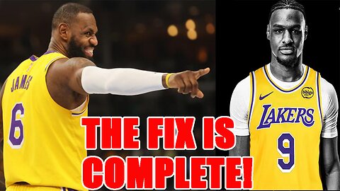 LeBron SHOCKS NO ONE! Re-signs with Lakers after PRESSURING team to draft his son!