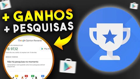 TRUQUES E DICAS para o GOOGLE REWARDS! Como RESPONDER MAIS PESQUISAS E GANHAR MAIS DINHEIRO $$