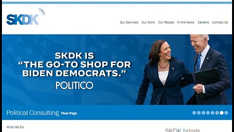 Crooked Joe Biden's Election Advisory Firm (SKDK) Received $35M Federal Funds