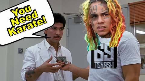 Tekashi 6ix9ine must learn Karate after viscous beatdown at LA Fitness gym!