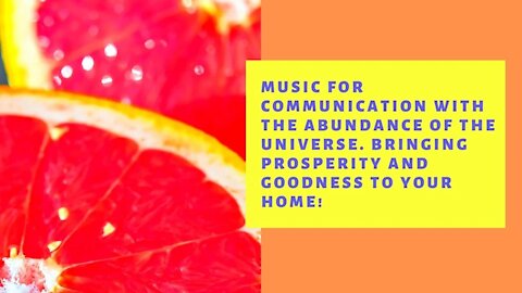 ✅Music for communication with the abundance of the universe! ✅Bringing prosperity and goodness!!!