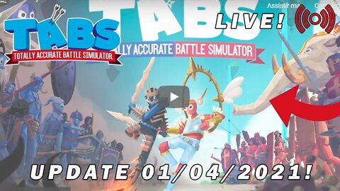 TABS multiplayer! NOVIDADES DO UPDATE DO TABS - FULL RELEASE - Totally Accurate Battle Simulator