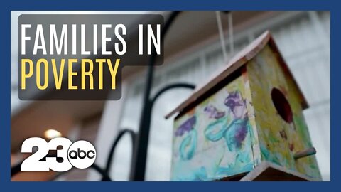 Many military families live in poverty