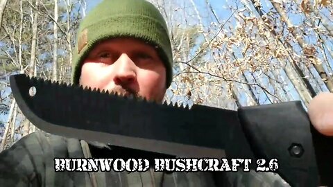 BURNWOOD BUSHCRAFT 2.6 - Gerber Mini Machete