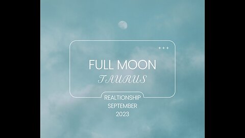 TAURUS- FULL MOON HIGHLIGHTS: "THE BANDAID SOLUTION"