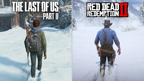 TLOU 2 vs RDR 2 - Physics and Details Comparison