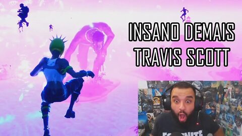 (🔥EVENTO INSANO🔥) REAGINDO AO SHOW DO TRAVIS SCOTT NO FORTNITE!!!