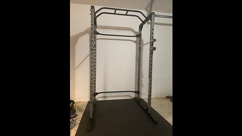 Fitness Reality Squat Rack Power Cage with Optional LAT Pulldown & Leg Holdown Attachment