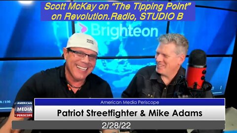 2.28.22 Scott McKay on “The Tipping Point” on Revolution.Radio, STUDIO B