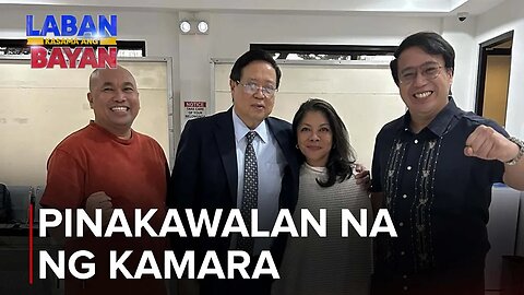 Ka Eric at Doc Lorraine Badoy, pinakawalan na ng Kamara