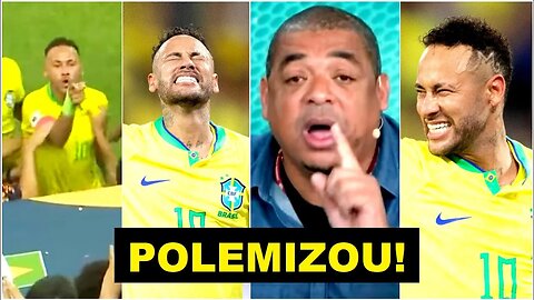 "EU JÁ JOGUEI! EU SEI DA MALANDRAGEM! O Neymar PARECIA que queria..." OLHA como Vampeta POLEMIZOU!